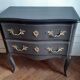 Commode patiné style Louis XV 2 tiroirs