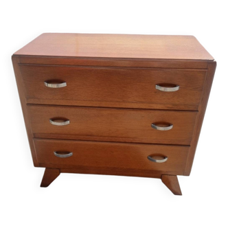 Commode vintage pied compas