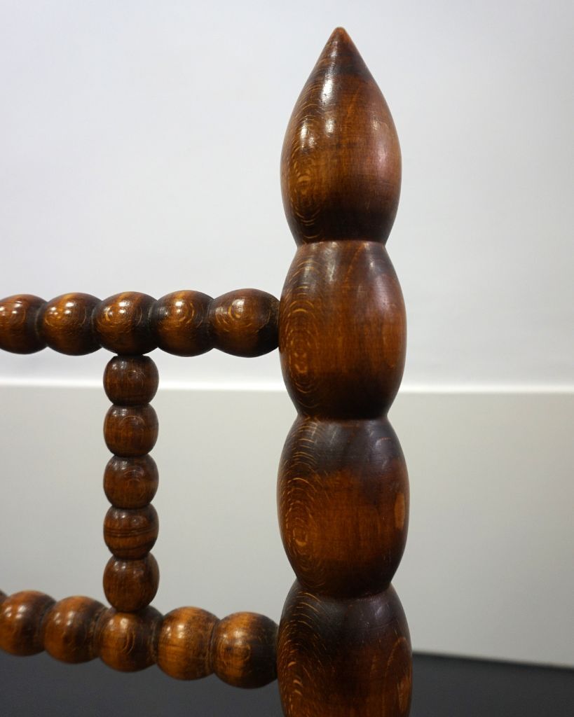 French low chair turned