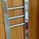 Art deco wall-mounted coat rack
