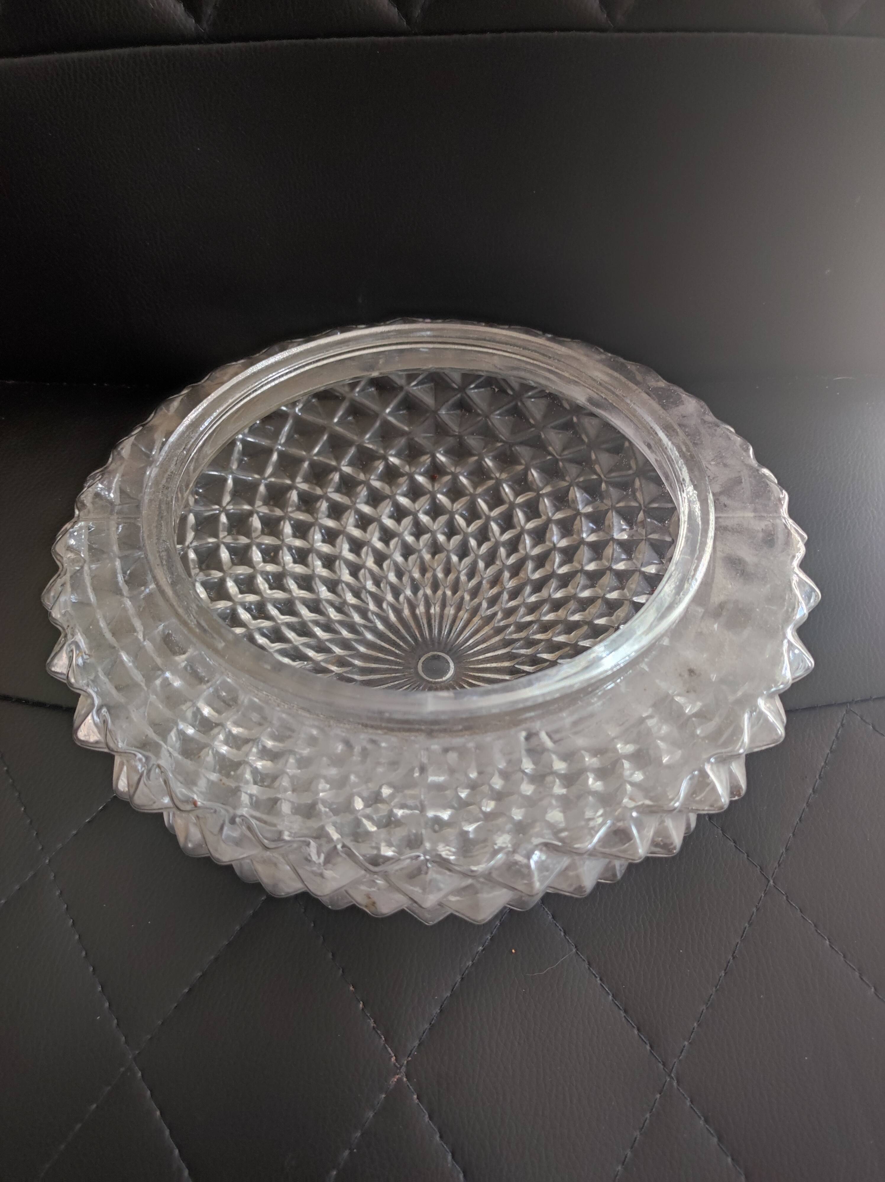 Pineapple glass globe for ceiling chandelier lamp