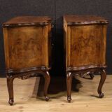 Pair of 20th-century Venetian bedside tables