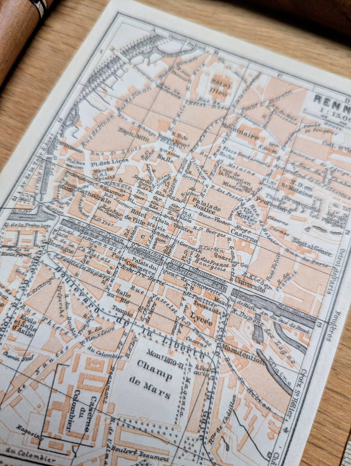 Printed in 1902, Rennes, Brittany.