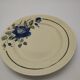 Dish with blue rose