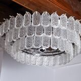 Kinkeldey chandelier 3 levels crystals Germany 1970