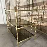 Pair of side tables circa 1950 Maison Baguès