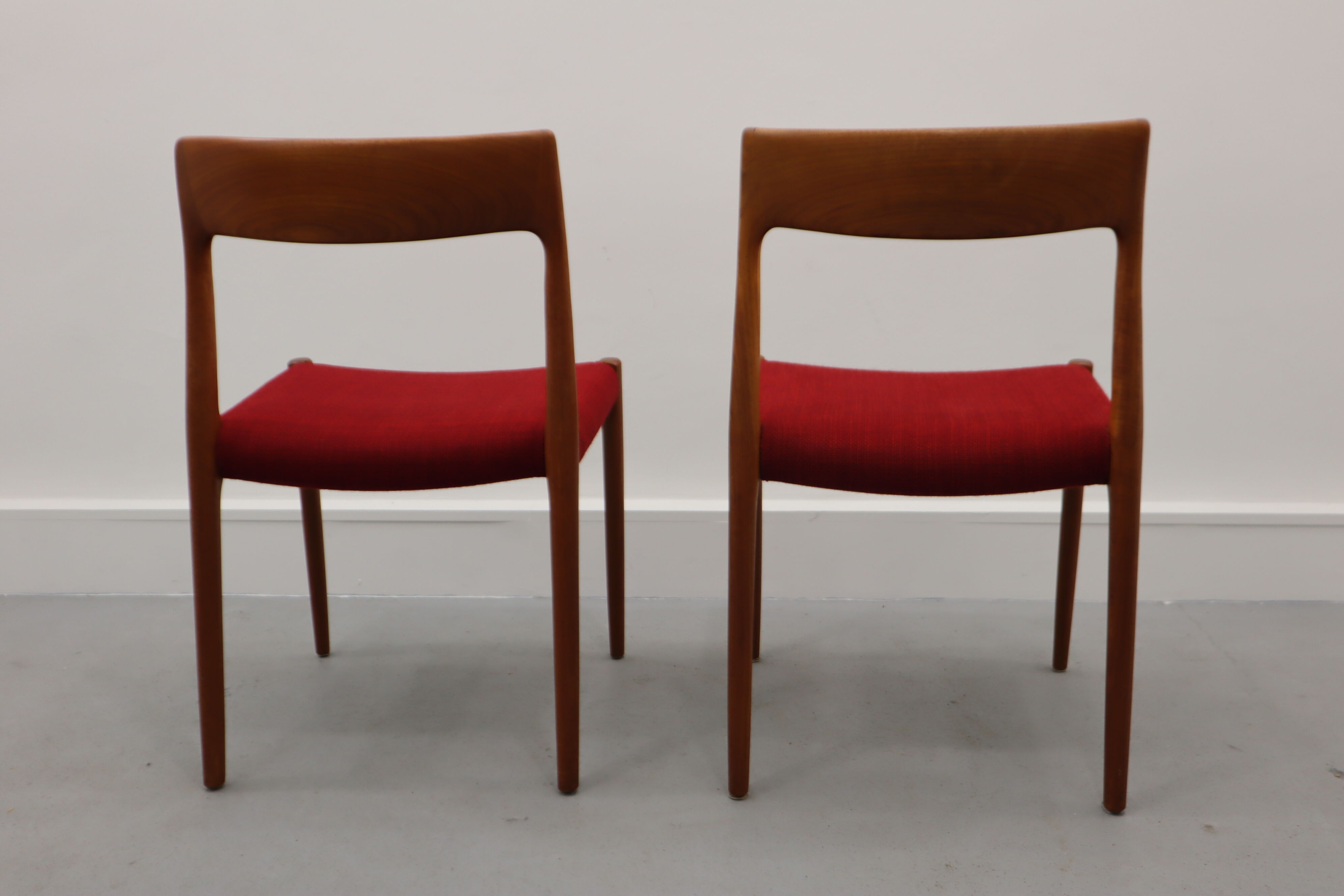 Danish Chairs by Niels Møller for J. L. Møllers, 1960