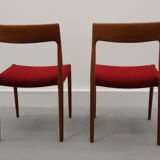 Danish Chairs by Niels Møller for J. L. Møllers, 1960