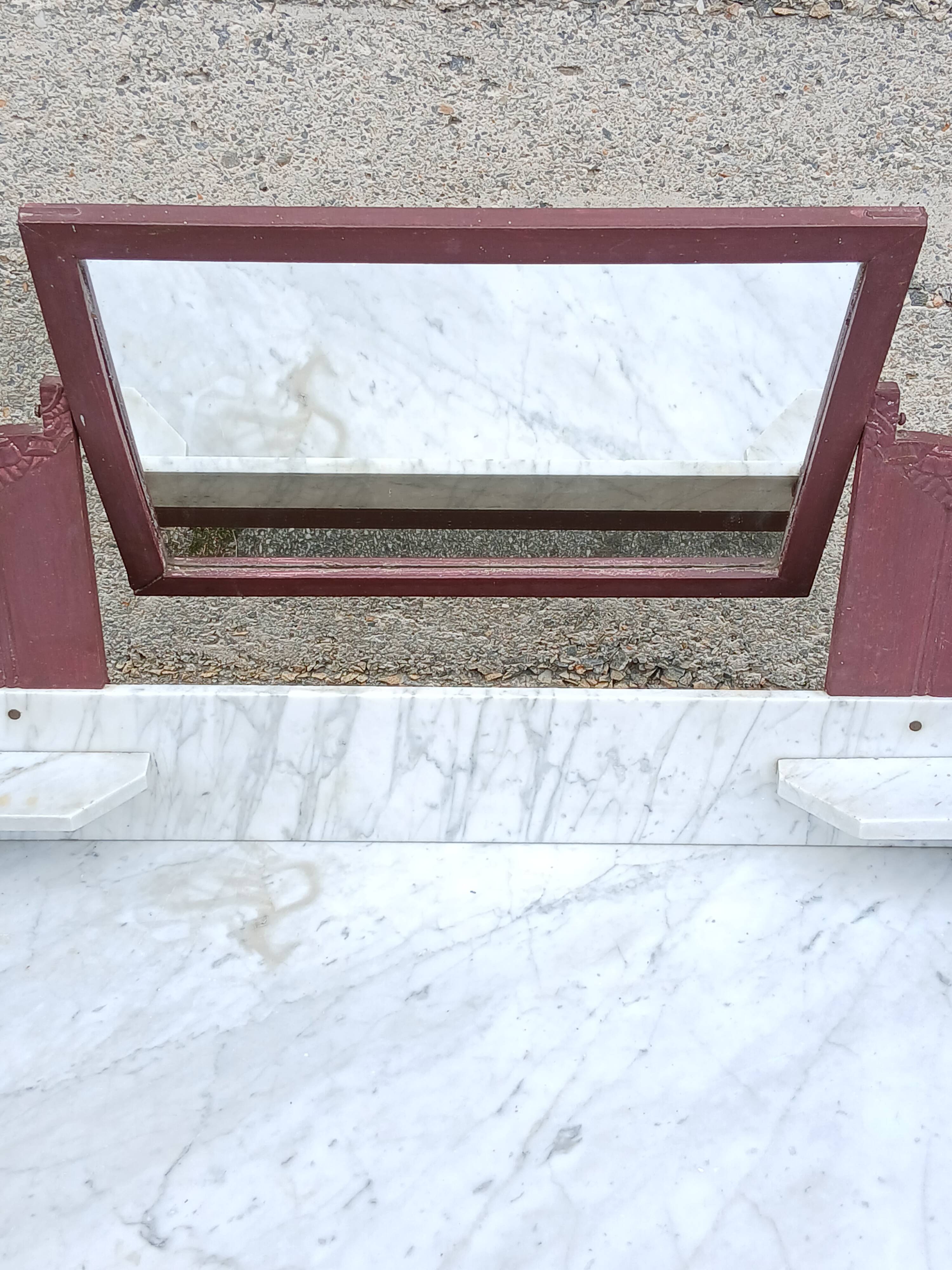 Art Deco marble dressing table