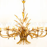 Lustre gerbe de blé 12 feux