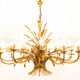 Lustre gerbe de blé 12 feux