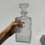 Glass whiskey decanter