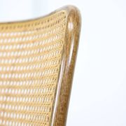 Chaises vintage n°811 en bois courbé, lot de 4