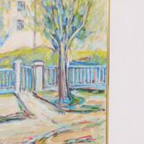 Swedish Oil on Canvas – “Sapri, Italy” by Gunnar Ingemar Erixon