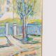 Swedish Oil on Canvas – “Sapri, Italy” by Gunnar Ingemar Erixon