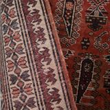 Vintage Turkish rug from Oushak, hand-woven 140x206 cm