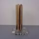 Scandinavian Glass Candleholder, 1960s