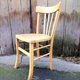 Vintage wooden bistro chair