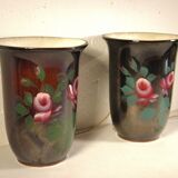 Pair of art deco basin lamps