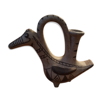 Zoomorphic ceramic pitcher