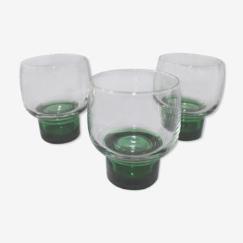3 Luminarc Vintage wine glasses