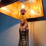 Egyptian table lamp, Hollywood Regency style, 1970