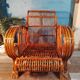 Fauteuils bambou Indochine 1940s