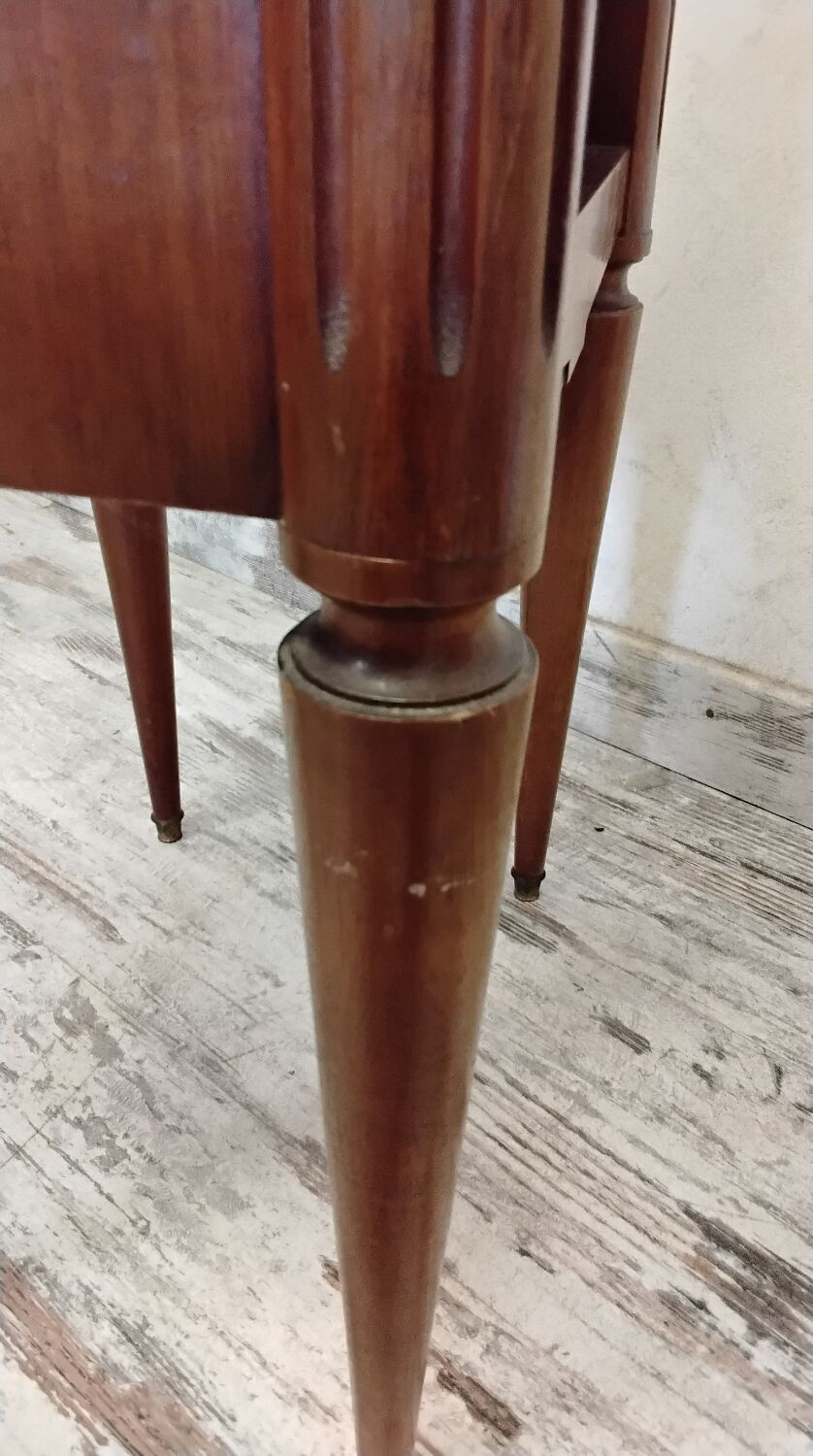 Pair of antique bedside tables