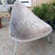Fiberglass armchair, Merat edition 1950