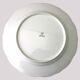 12 assiettes plates en porcelaine