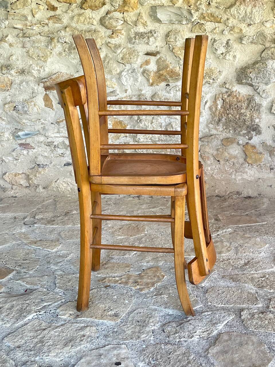 Pair of bistro chairs by Luterma, circa 50’s/60’s