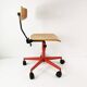 Modernist office chair, Labofa, designed by J. Rasmussen, Denmark, 1960s.