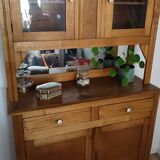 Vintage light wood sideboard