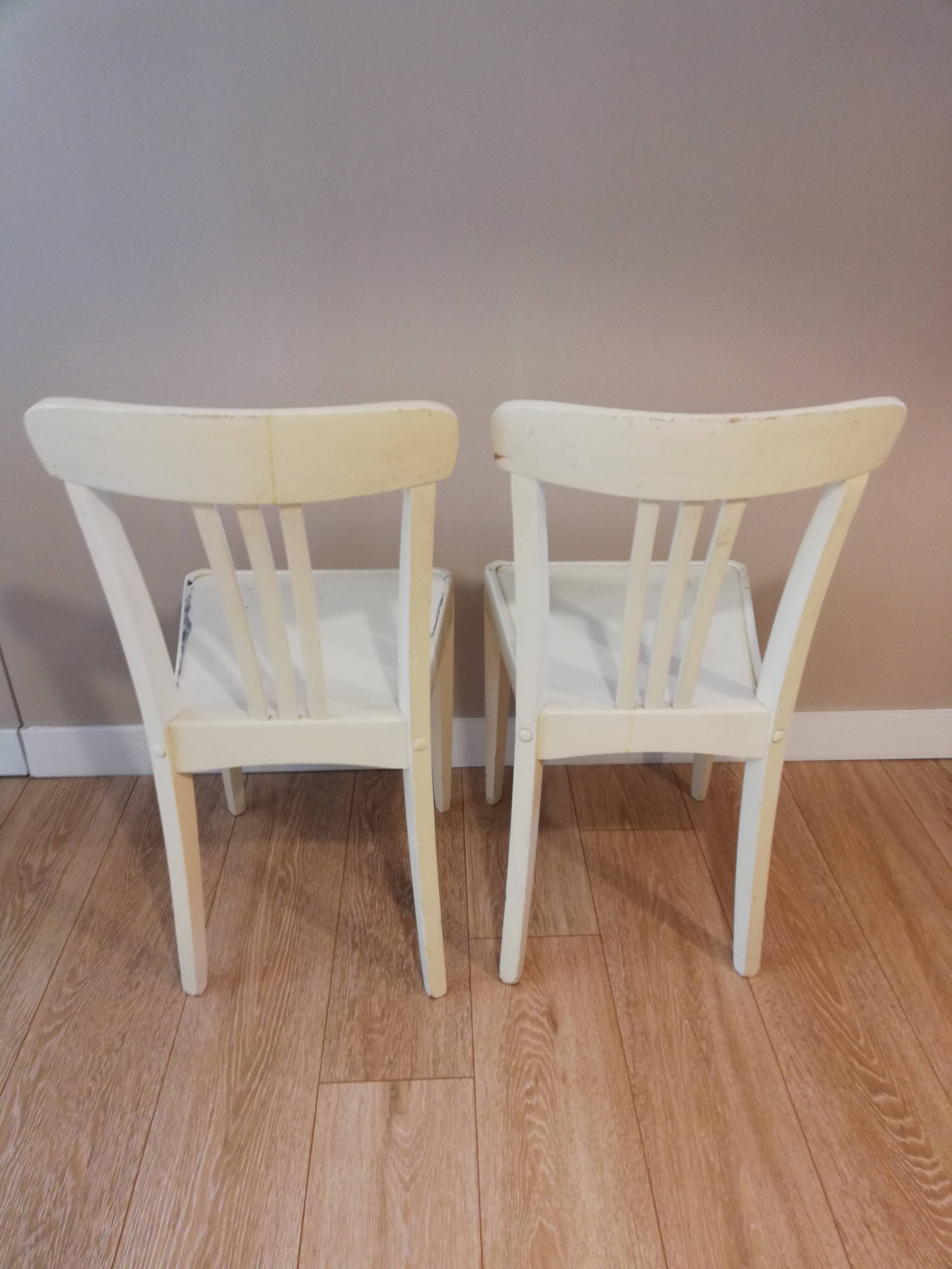 Pair of Stella bistro chairs