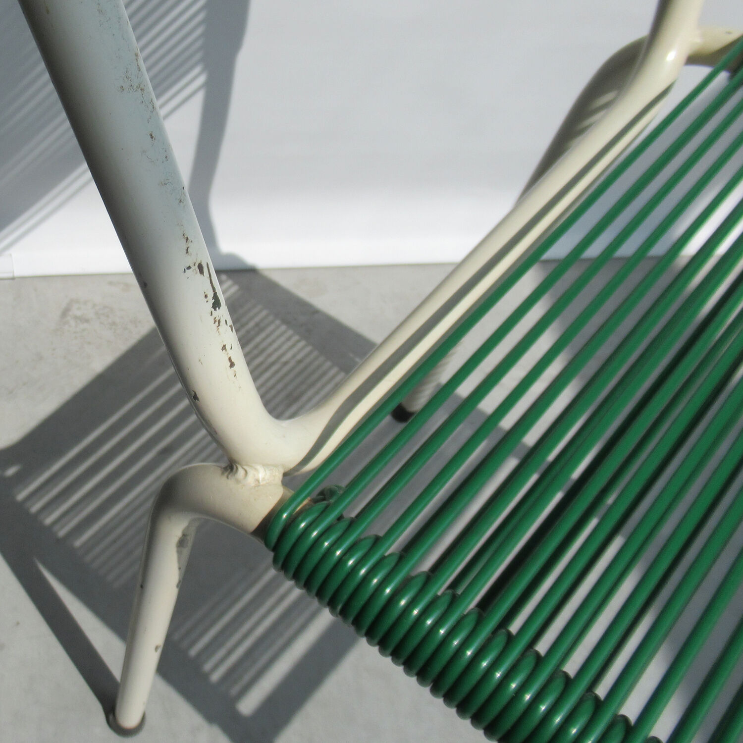 Scoubidou chair from 1960's