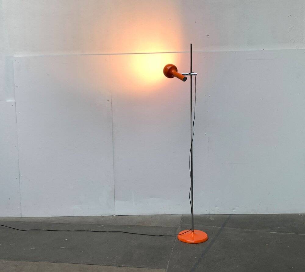 Space Age floor lamp by the SLZ team for Swisslamps International, Switzerland, 1960s.