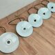 Set of antique lamps