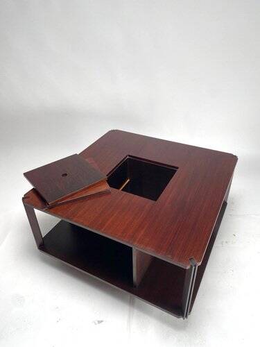 Table basse italienne dans le style de Gianfranco Frattini, années 60