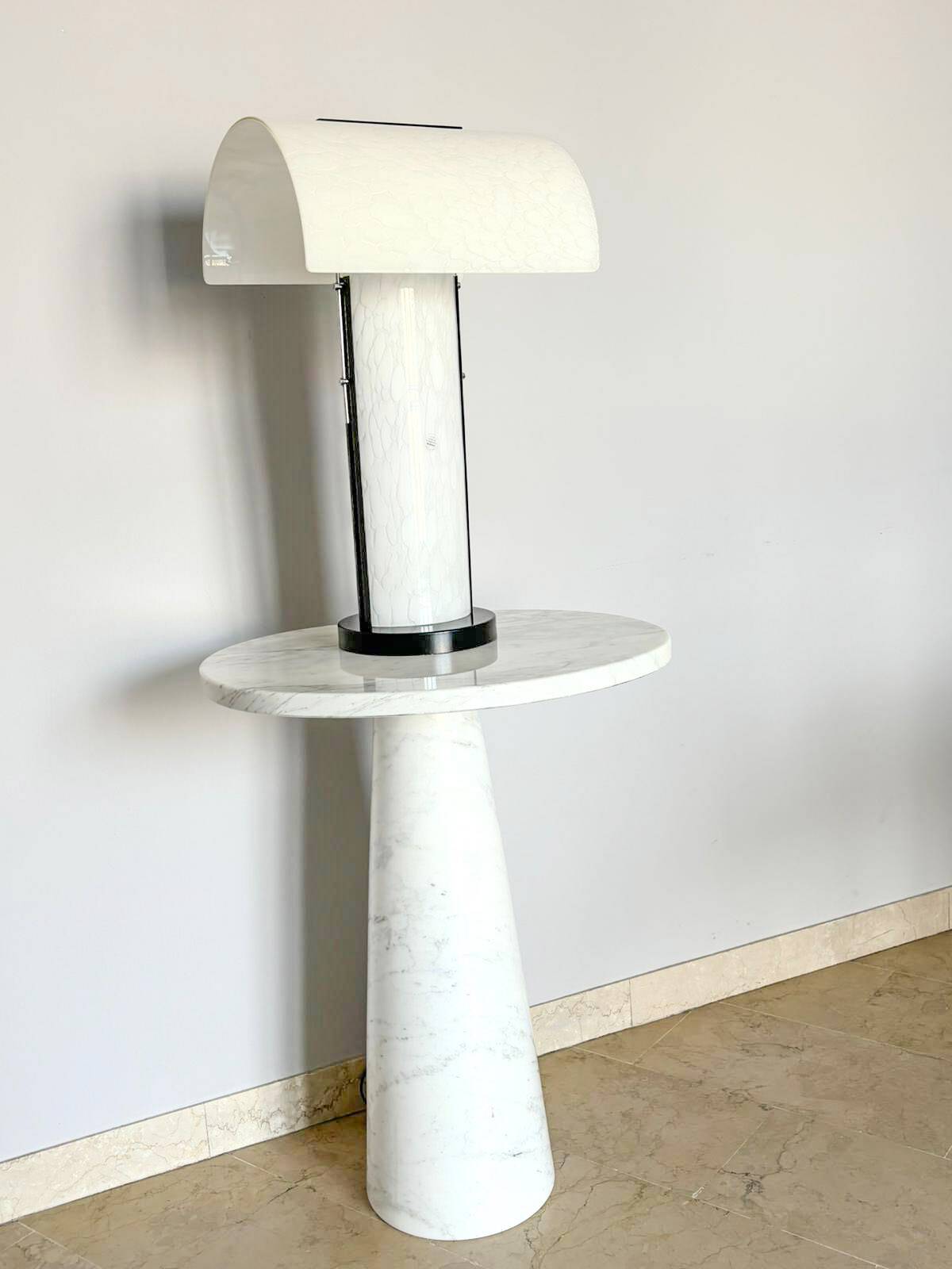 Lampada in Vetro di Murano Firmata Zonca, Italia 1980s, ottimo stato di conservazione.