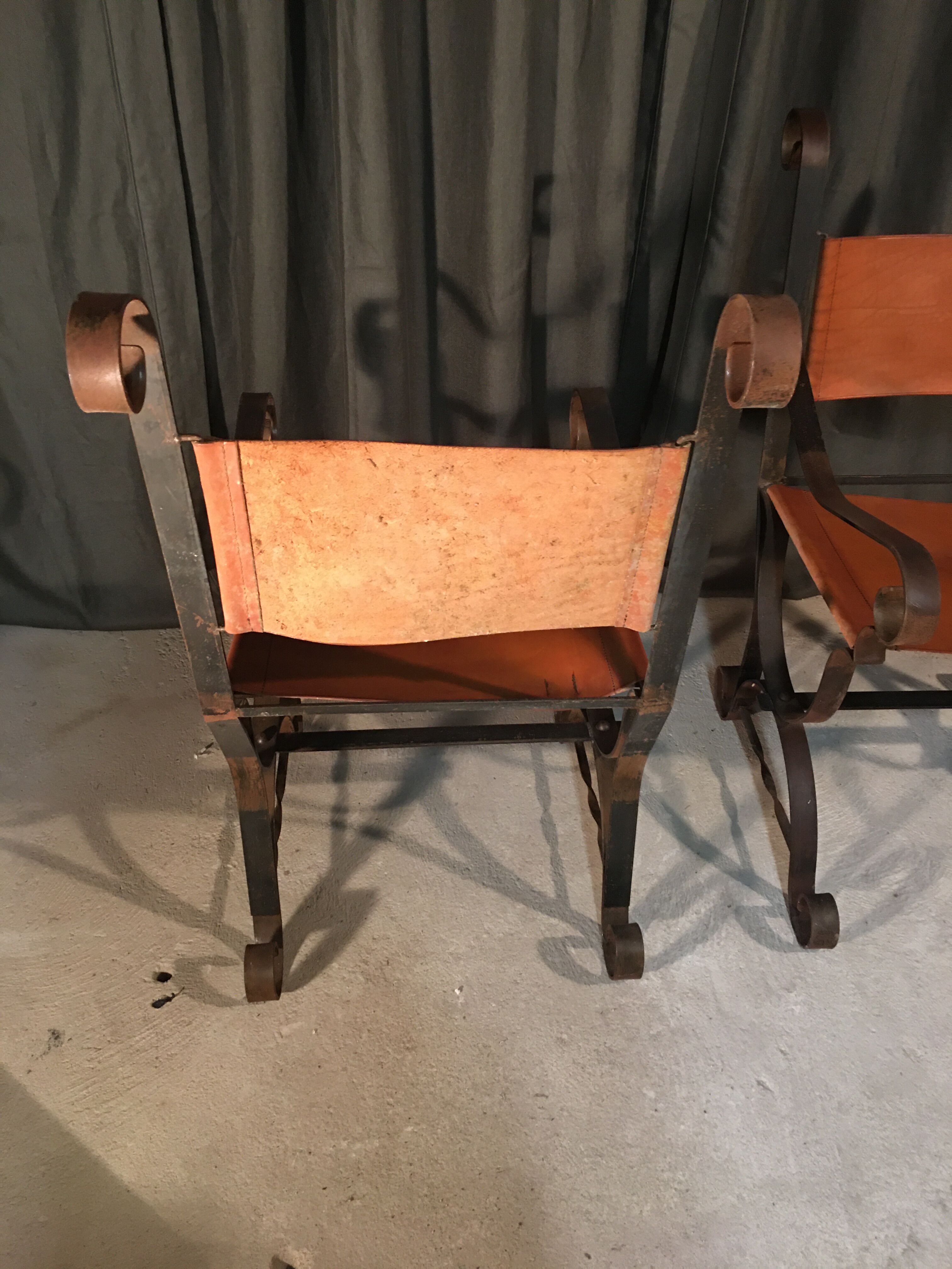 Pair of armchairs