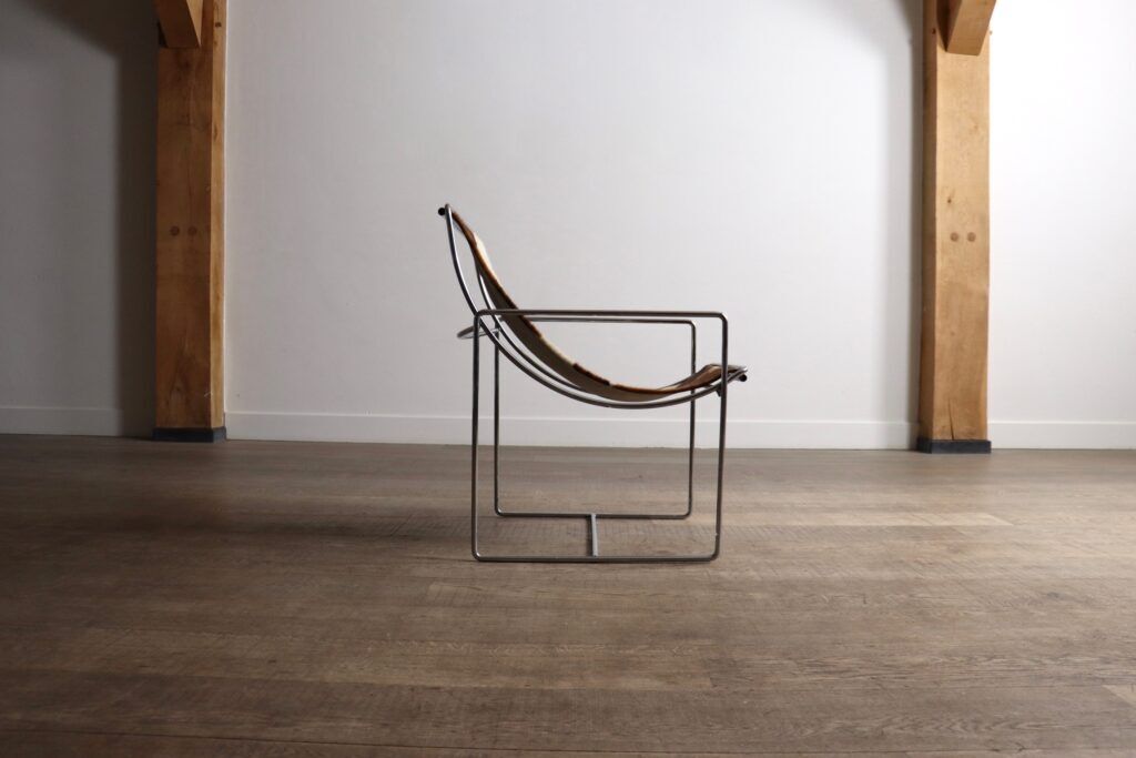 Odile Mir Filo lounge chair model 203 for Prisunic, France 1971