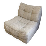 Chauffeuse beka , 1970 en velours tricoté