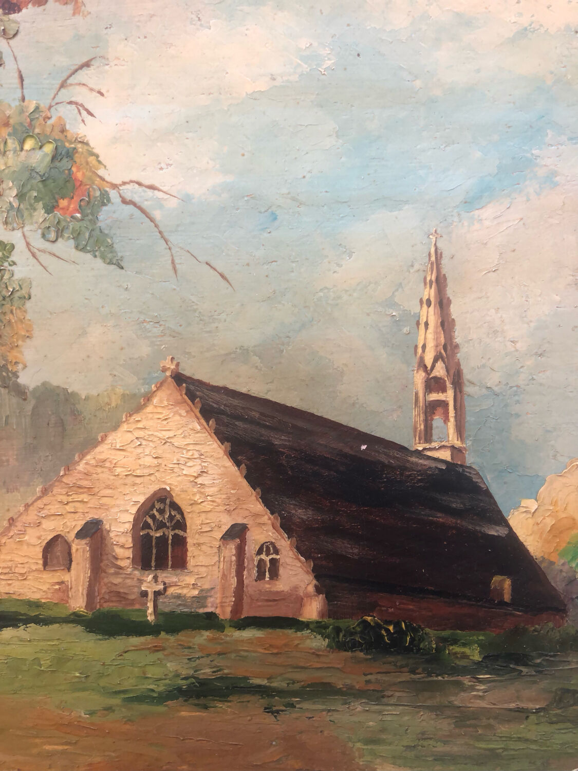 Breton landscape painting