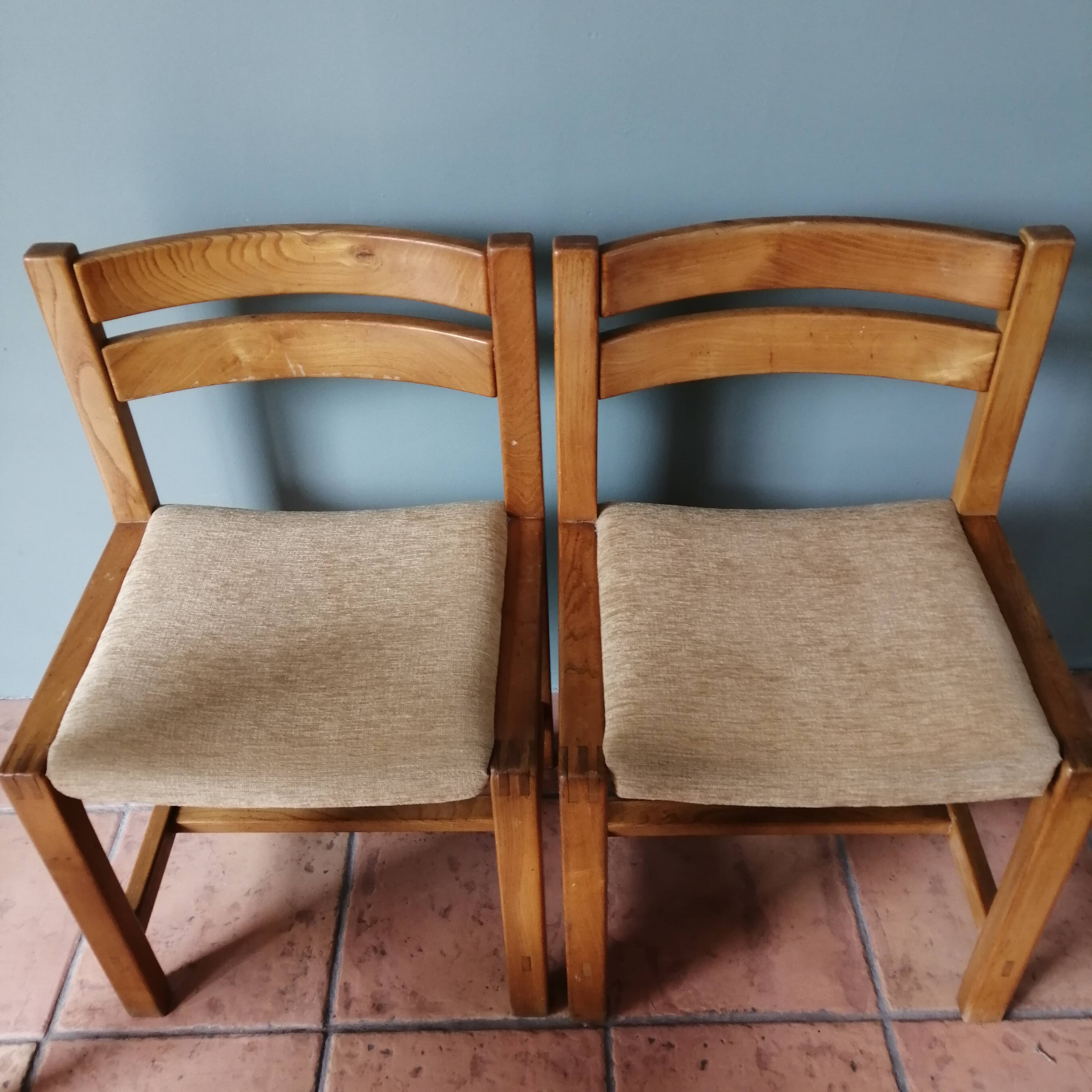 4 homemade chairs Regain