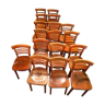 Lot 17 bistro chairs 60s
