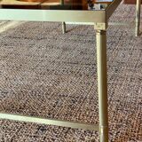 Vintage brass coffee table