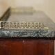 Pair of Regency Period Miniature Bookcases in Hardwood, Brass and Marble