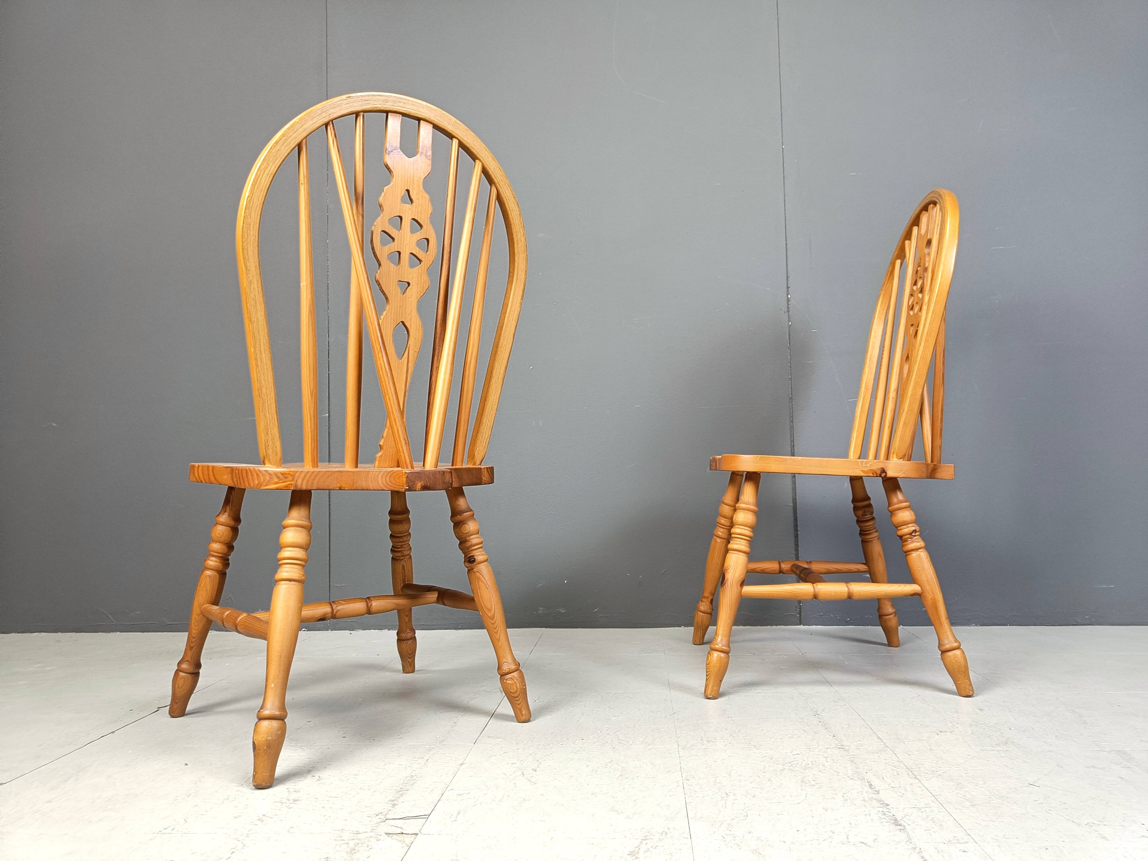 Set of 4 Vintage  Ercol Dining Chairs , 1950's