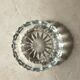 1930s art deco ashtray in chiseled crystal
