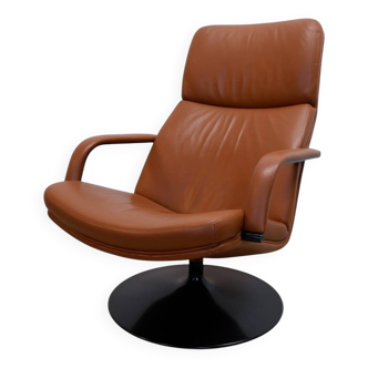 Fauteuil Artifort F142, cuir